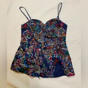 Anthropologie Peplum Cotton Fei Blouse 8